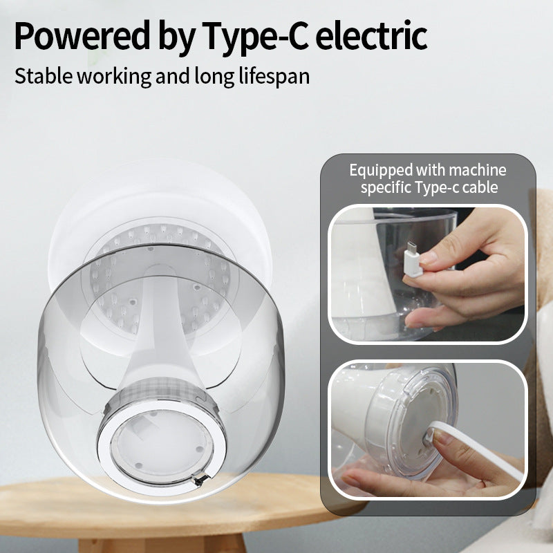 CloudMist Aura – Premium Rain Humidifier with LED Ambiance and Essential Oil Diffuser