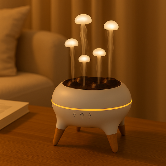 Dynamic Jellyfish Aroma Diffuser & Night Light - Transform Your Space with Serenity and Style