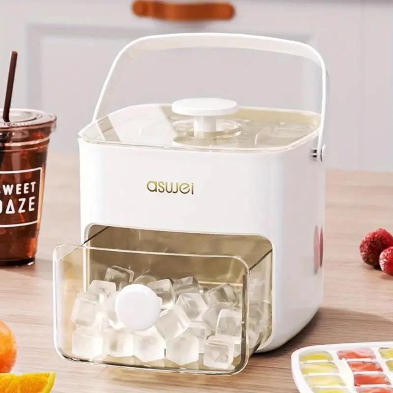 IceStack Pro Double-Layer Ice Tray with Lid – Extra-Large Capacity for Effortless Ice Production