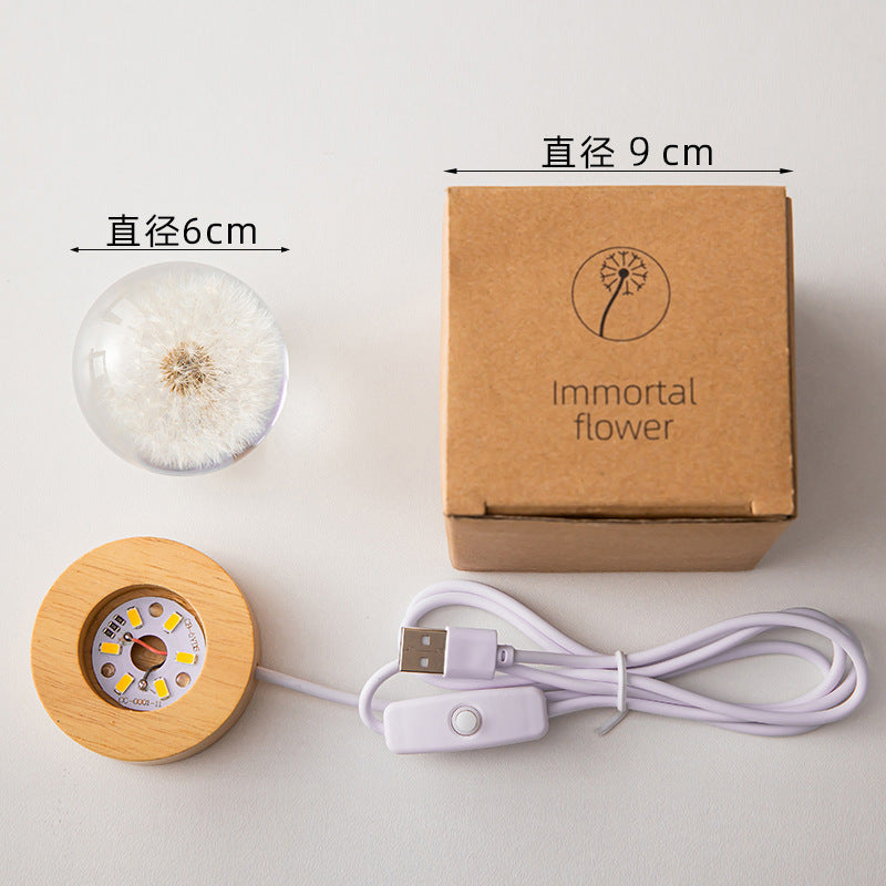 BloomGlow LED Flower Ball Lamp – Illuminate Your Space with Timeless Elegance and Serenity