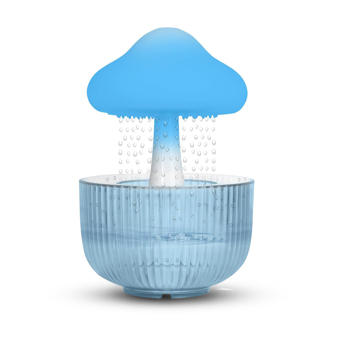 CloudMist Aura – Premium Rain Humidifier with LED Ambiance and Essential Oil Diffuser