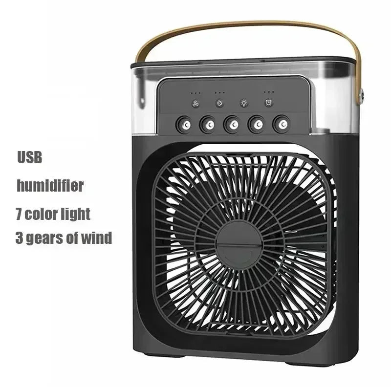 TrustyBreeze™ – קריר יותר. רגוע יותר. חכם יותר. מאוורר, מכשיר אדים ותאורת לילה קומפקטיים 3 ב-1 לנוחות יומיומית