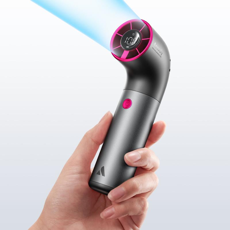 Aecooly TurboJet Mini Fan – Ultra-Compact, High-Performance Cooling with 7 Adjustable Speeds and 15-Hour Battery Life