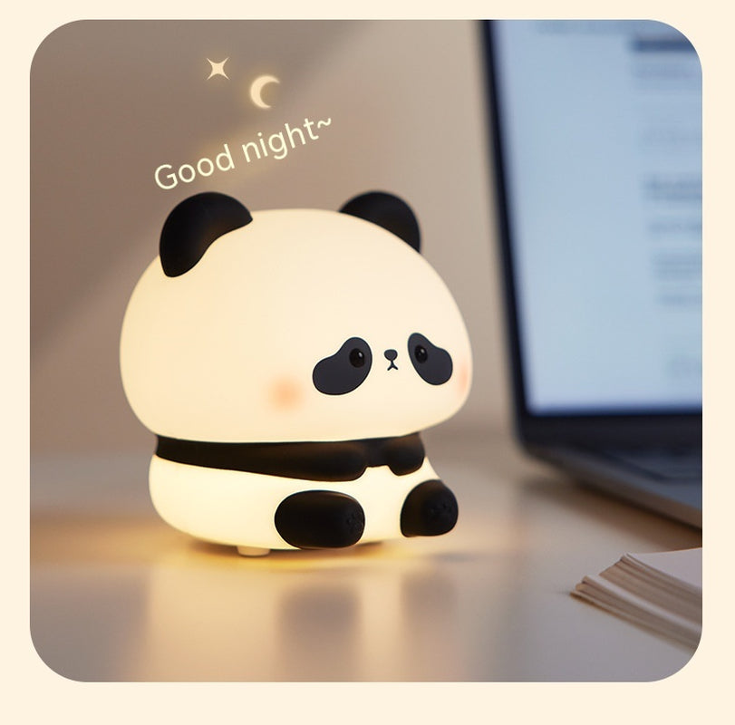 PandaGlow Soft Touch Night Light - The Perfect Bedtime Companion for Kids and Adults