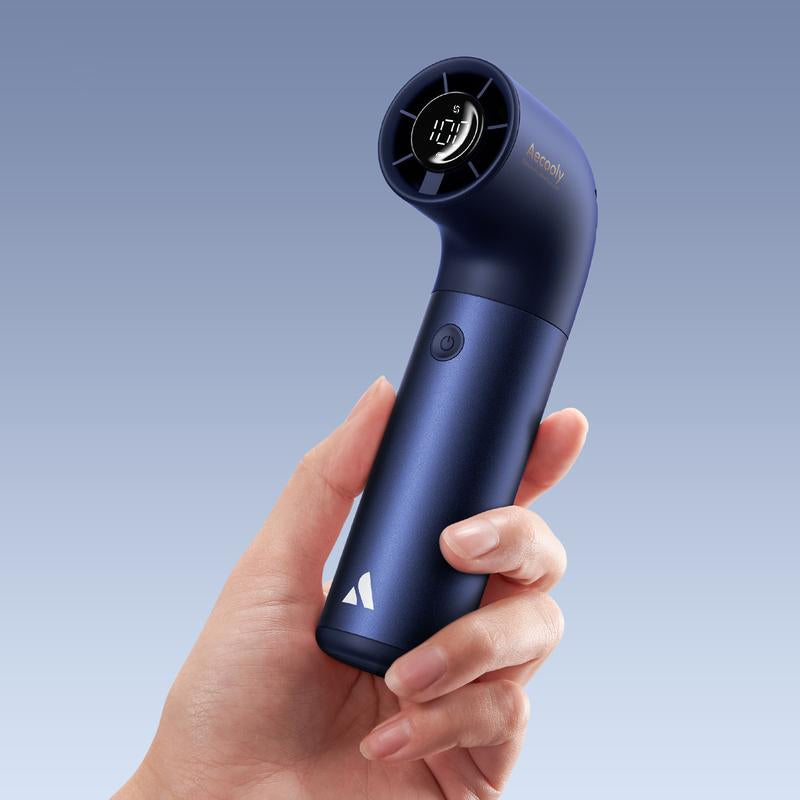 Aecooly TurboJet Mini Fan – Ultra-Compact, High-Performance Cooling with 7 Adjustable Speeds and 15-Hour Battery Life