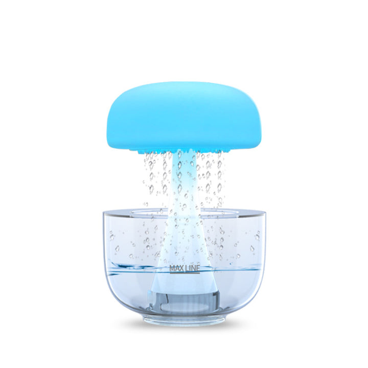 CloudMist Aura – Premium Rain Humidifier with LED Ambiance and Essential Oil Diffuser